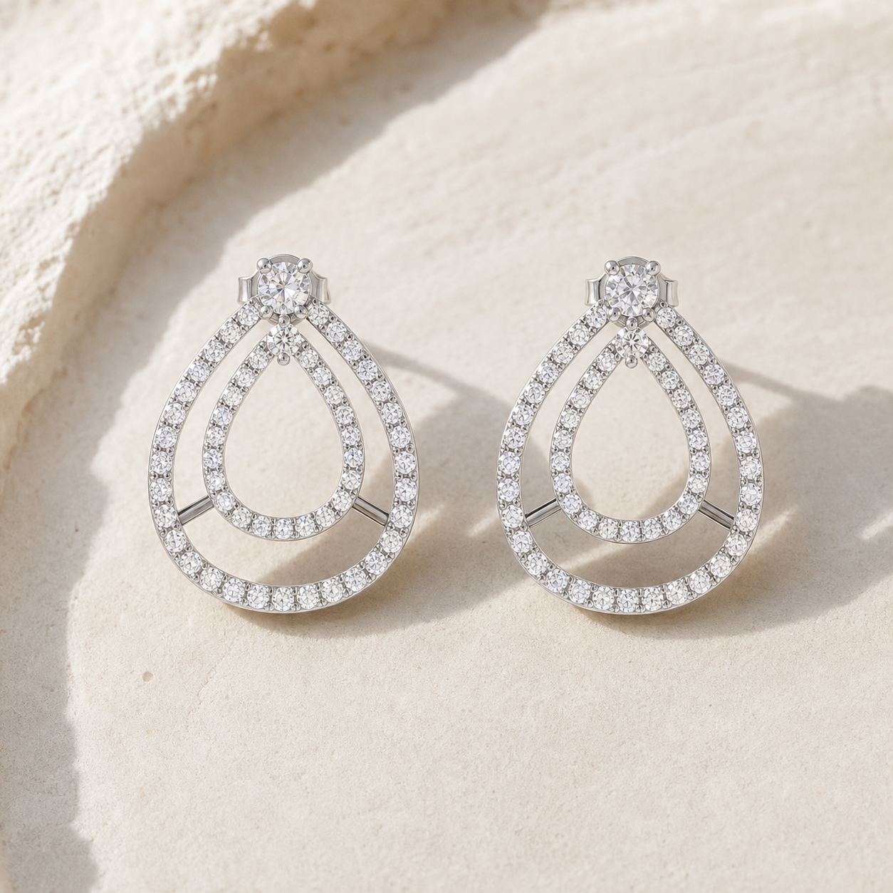 Aurgat regal Sterling Silver Earrings