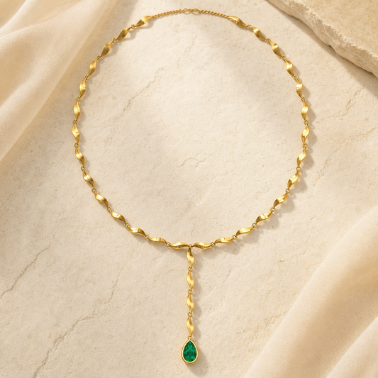 Aurgat Graceful 18K gold Plated Necklace