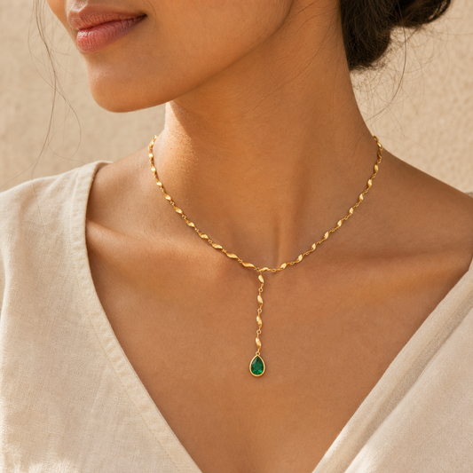 Aurgat Graceful 18K gold Plated Necklace