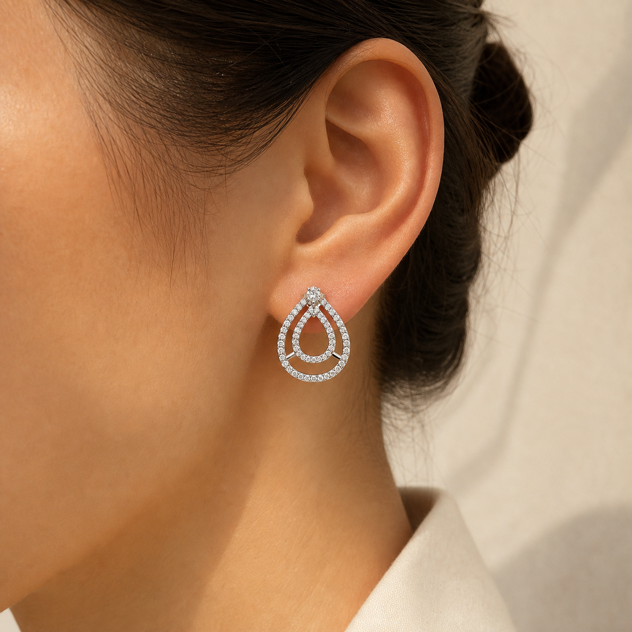 Aurgat regal Sterling Silver Earrings
