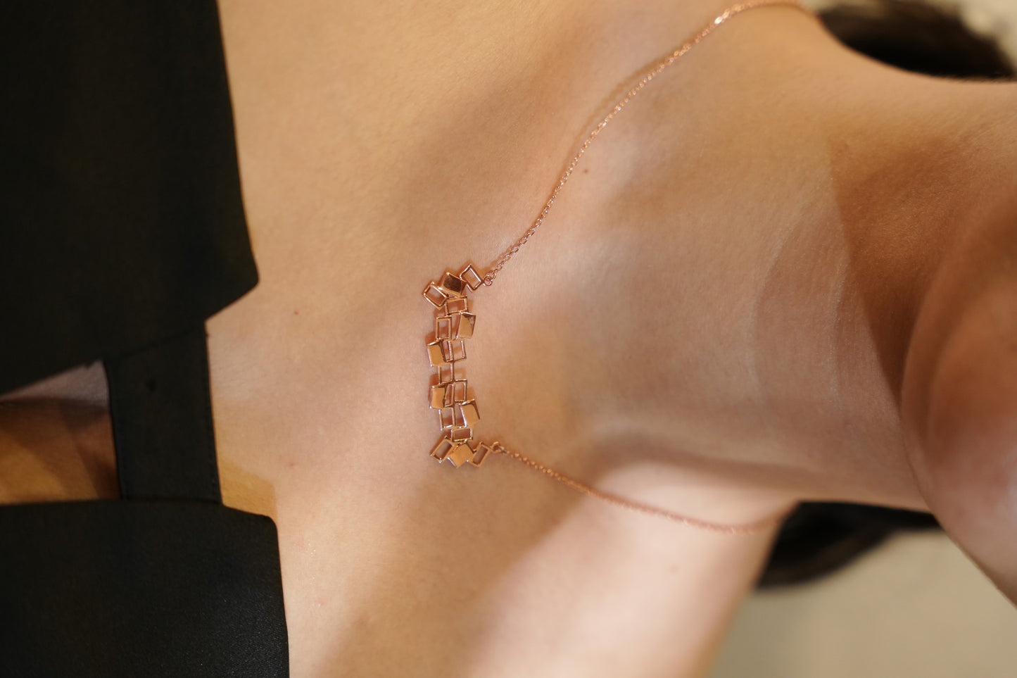 Aurgat Oblongs Rose gold Pendant
