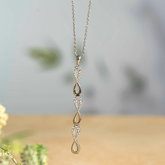 Aurgat Infinity Sterling Silver Pendant