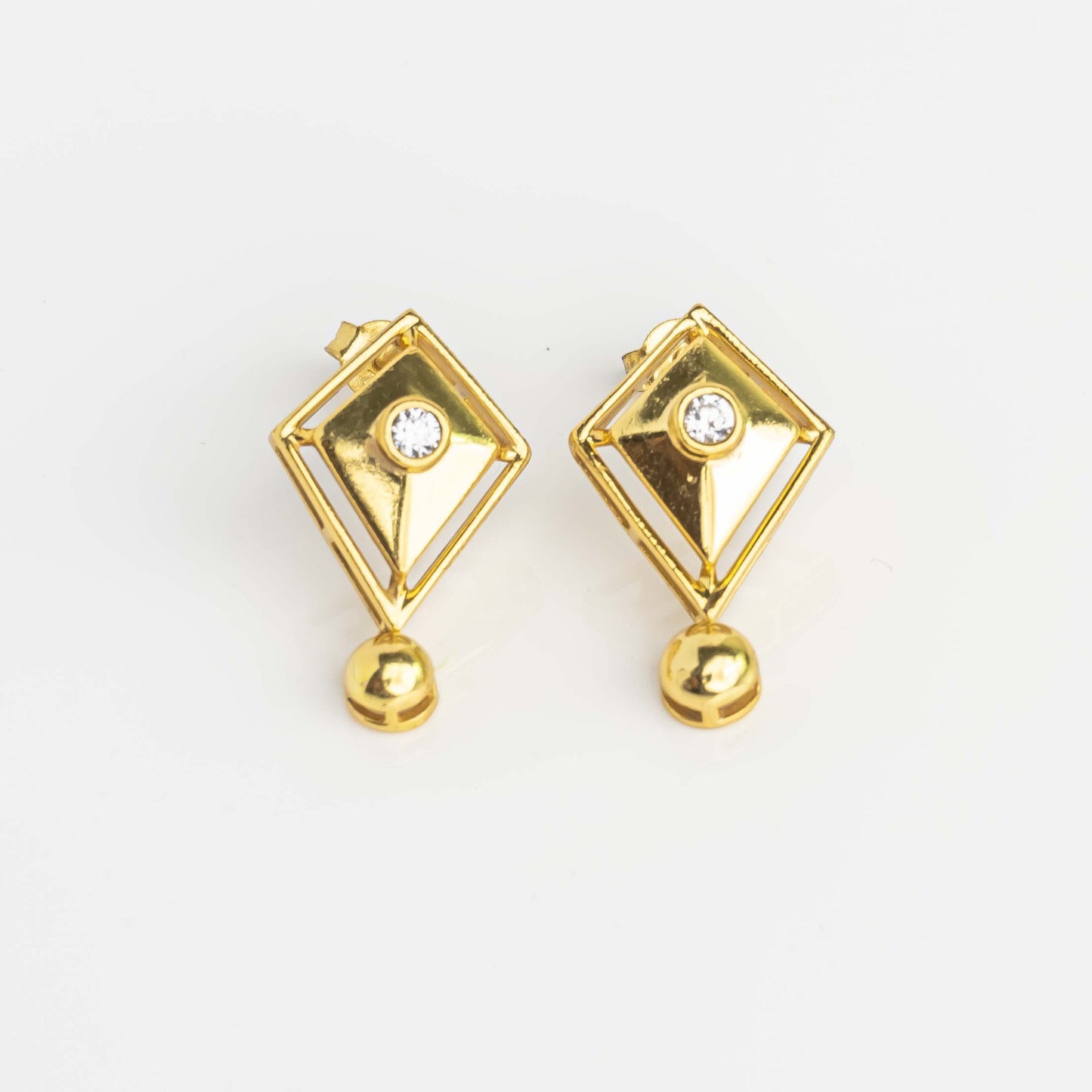 Aurgat Treasured 18K Gold Plated Earrings