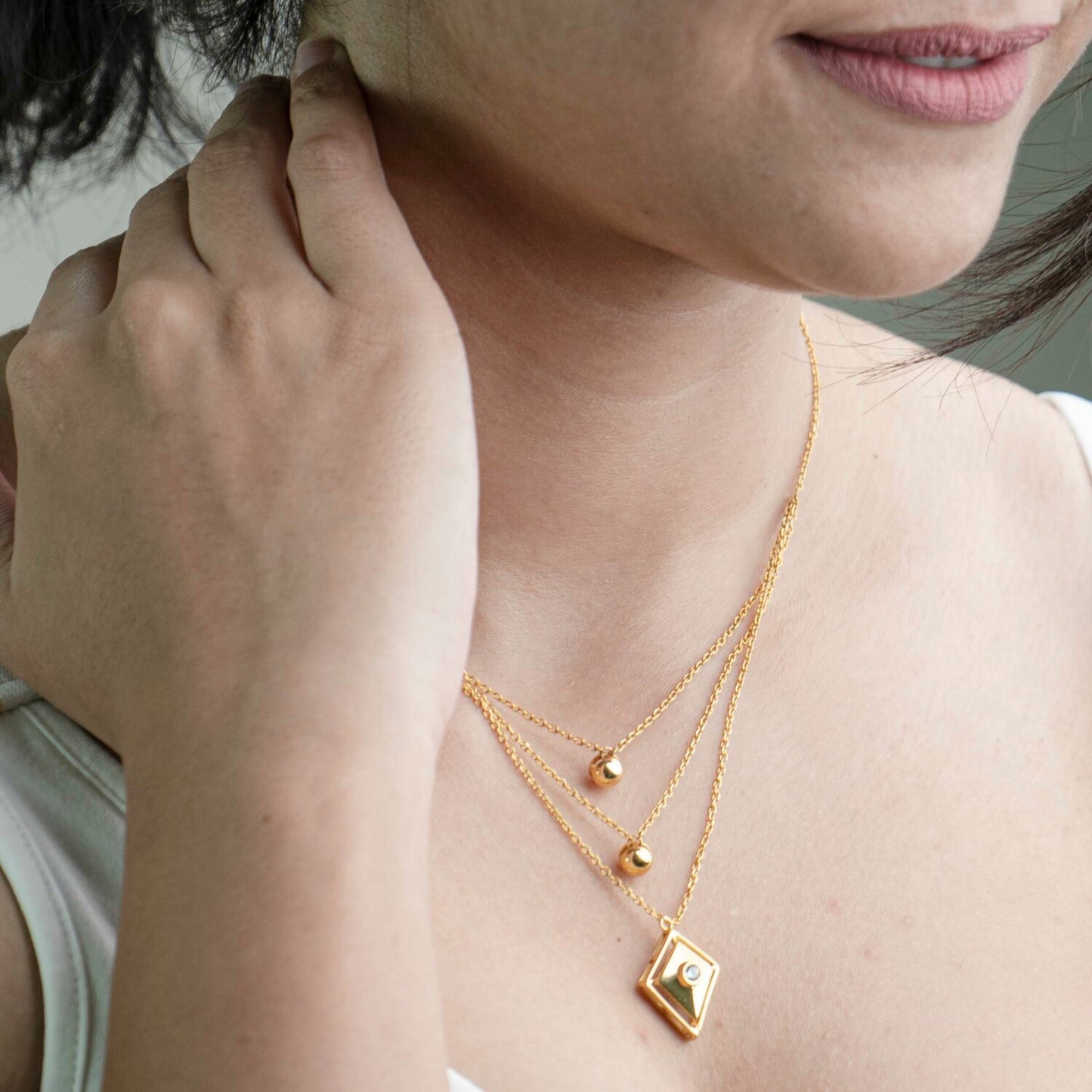 Aurgat Treasured 18K Gold plated Necklace