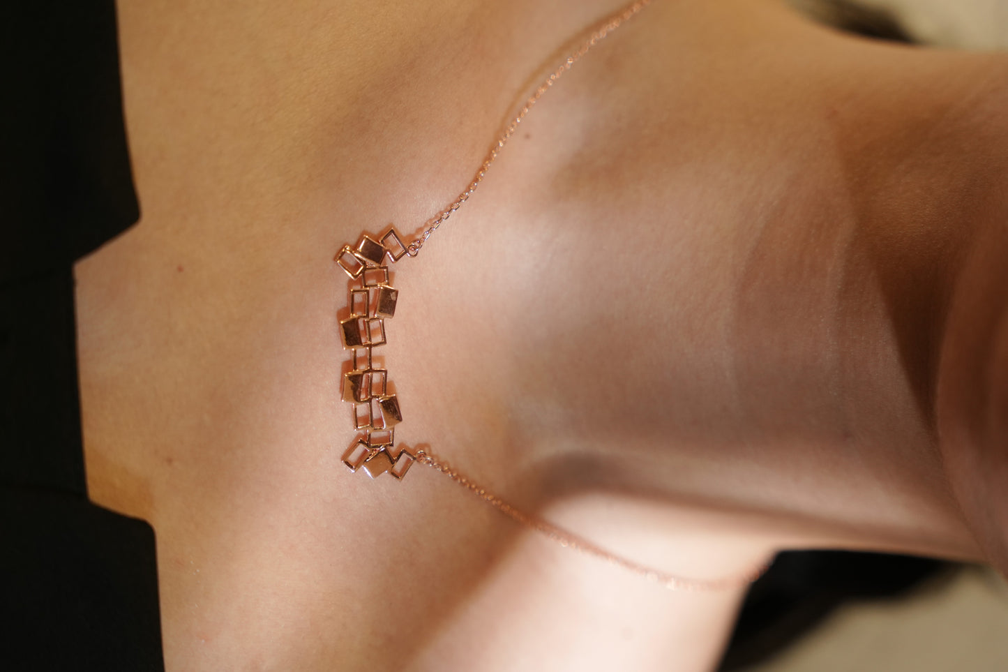 Aurgat Oblongs Rose gold Pendant