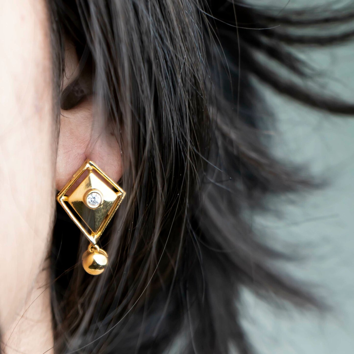 Aurgat Treasured 18K Gold Plated Earrings