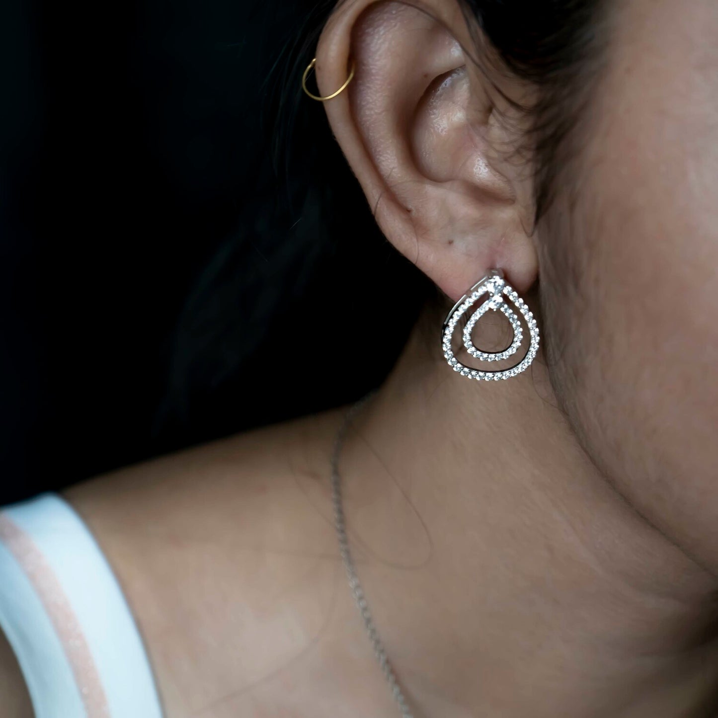 Aurgat regal Sterling Silver Earrings